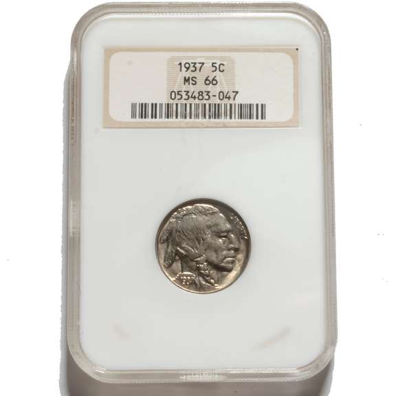 1937 MS 66 Buffalo Nickel