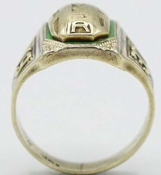 10KT Yellow Gold 1930 Keyser Class Ring