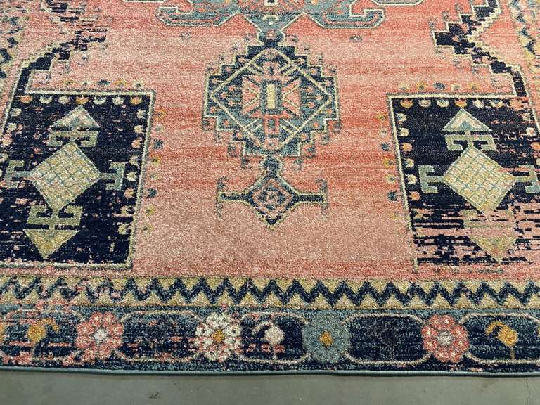 MAGNIFICENT VINTAGE REPRODUCTION RUG 6x8