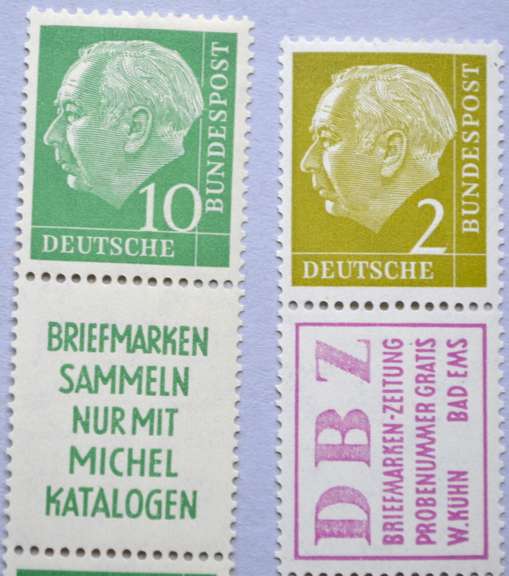 Mint Full Gum Scarce German Stamps