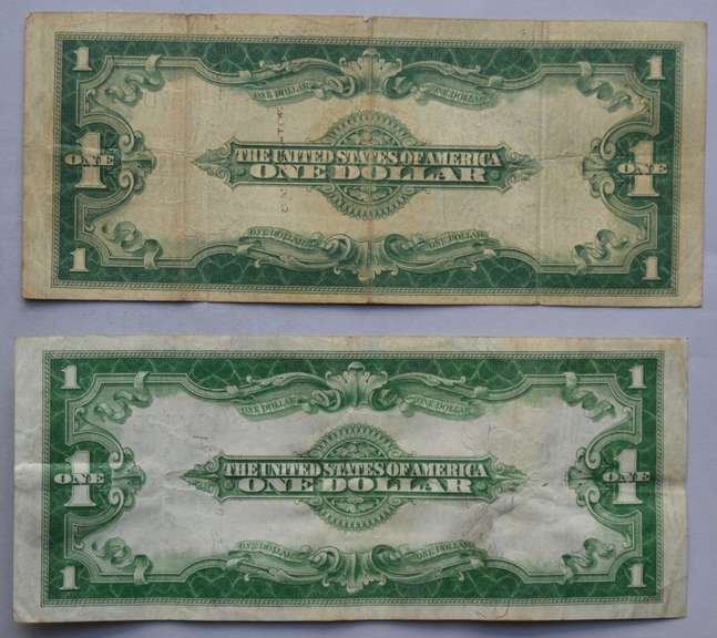 2 1923 $ 1 Silver Certificates