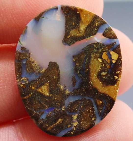 Beautiful 22.04ct crystal core Australian Boulder Opal