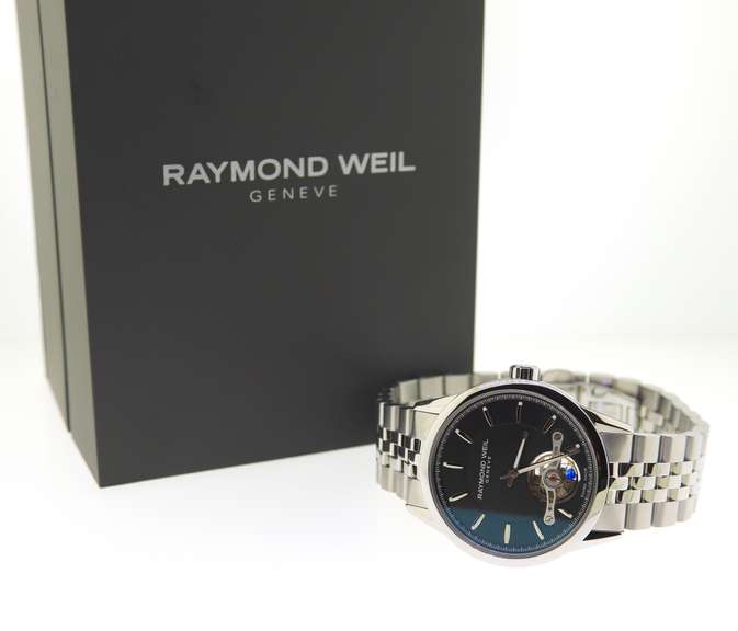 Raymond Weil Freelancer Calibre Black Dial Watch