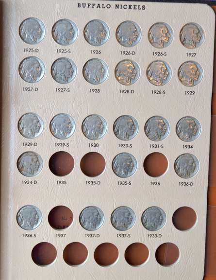 Buffalo Nickel Starter Set in Dansko Album