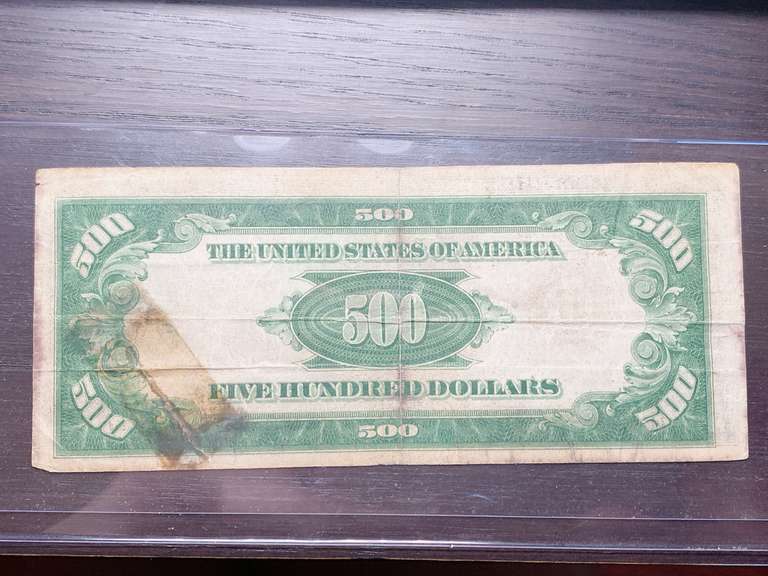 $500 Bill