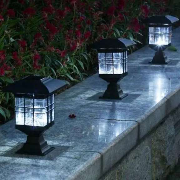 LED Solar Power Garden Yard Light Lawn Path