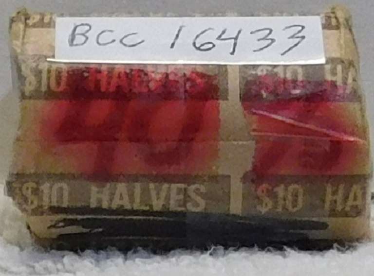 Roll 40% Silver Kennedy Hf Dols $10.00 face