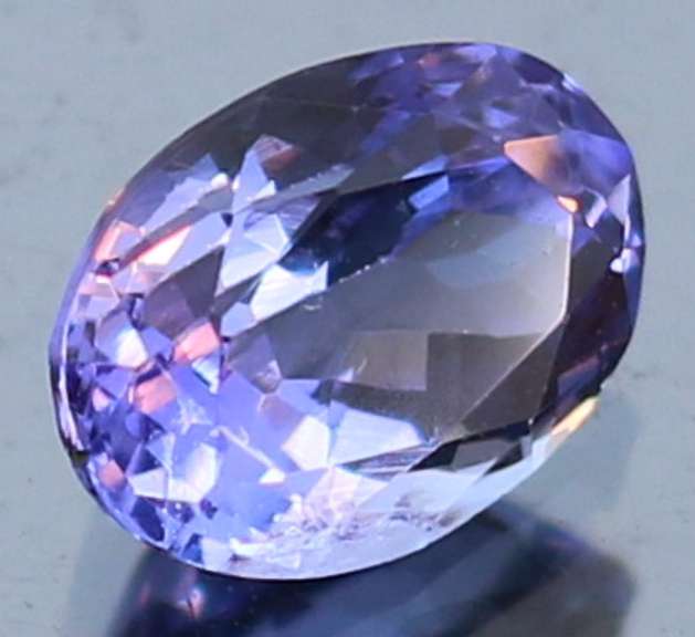 Vivid 1.5ct violet blue Tanzanite