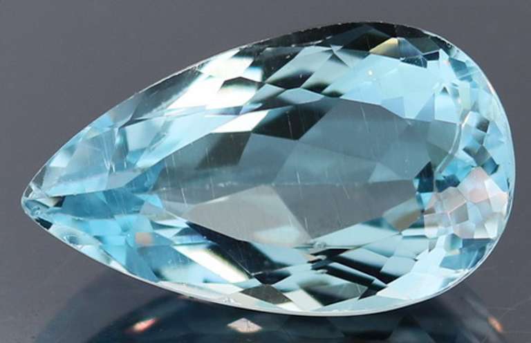Vivid 12.97ct top sky blue Topaz