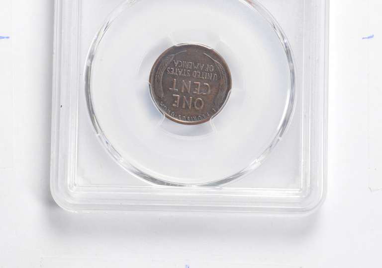 Genuine AU Detail 1922 NO D Lincoln Wheat Cent Environ. Damage - PCGS