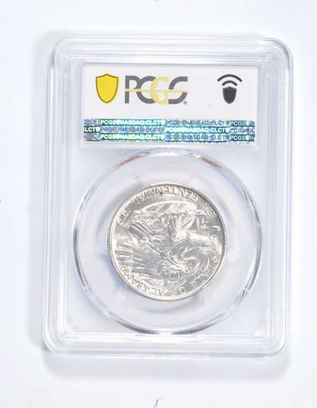 MS64 1921 Alabama Centennial Commemorative Half Dollar - Graded NGC