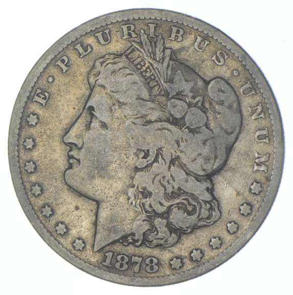 1878-CC Morgan Silver Dollar