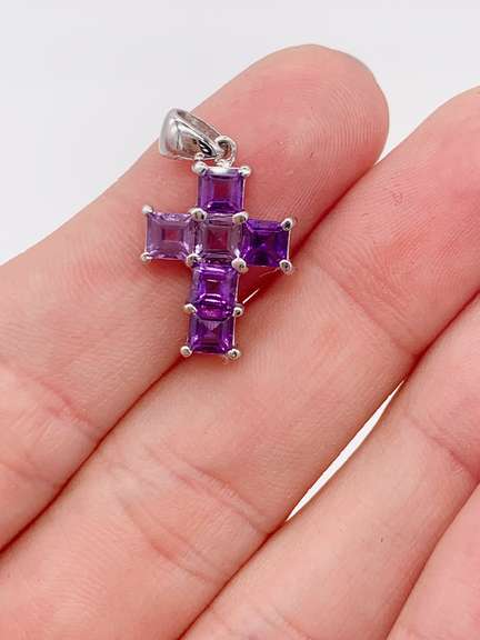 14kt Gold & Amethyst Pendant