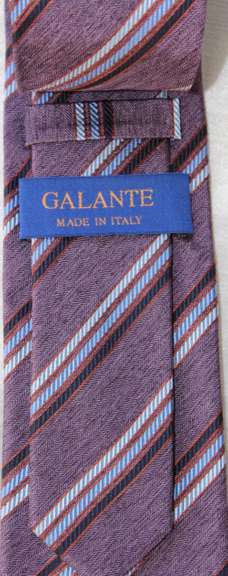 Fine Quality Italian Hand Made Silk Tie By Galante