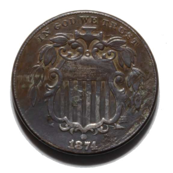 1874 Shield Nickel