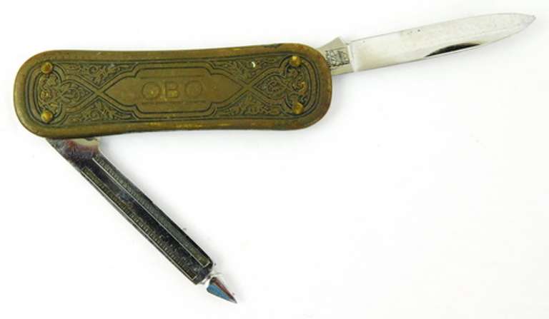 Antique Pocketknife with Pouch