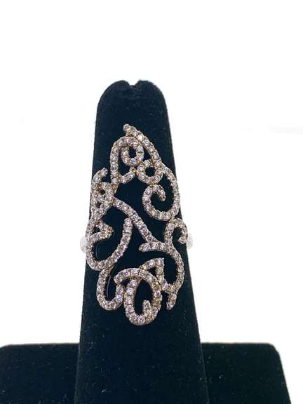 Interesting Sterling Silver Ring