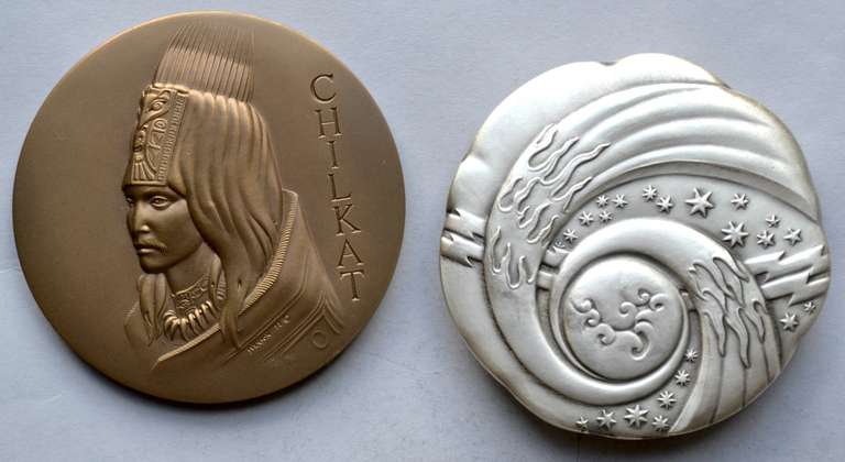 Day &Night Anthony DeFrancisi Silvered Bronze  MedalSociety Of Medalists 12 th Issue