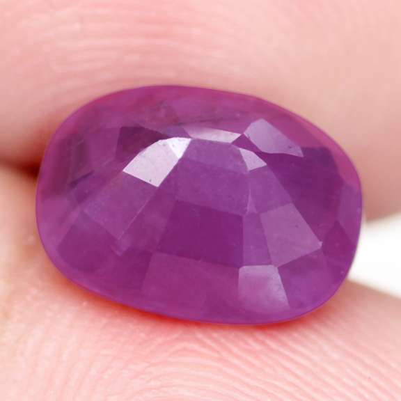All natural 4.90ct unheated Mozambique Ruby