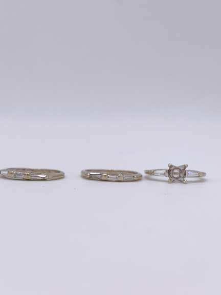14kt Gold Semi Mount Diamond Ring