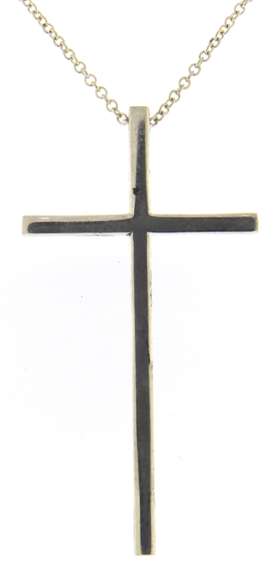 Tiffany & Co Cross Pendant on Chain