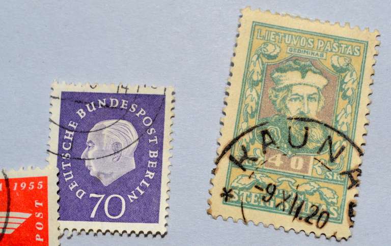 Germany Lithuania GDR and Danzig Stamp Lot