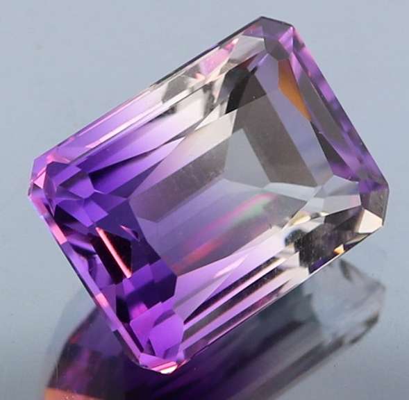Captivating 18.90ct boutique color created Ametrine