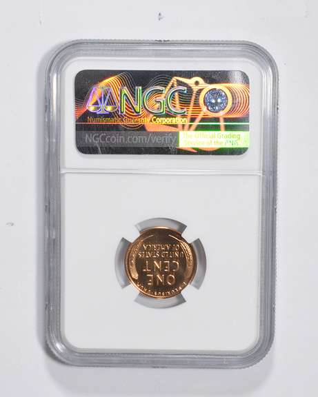 PF68* RD 1955 Lincoln Wheat Cent - Graded NGC