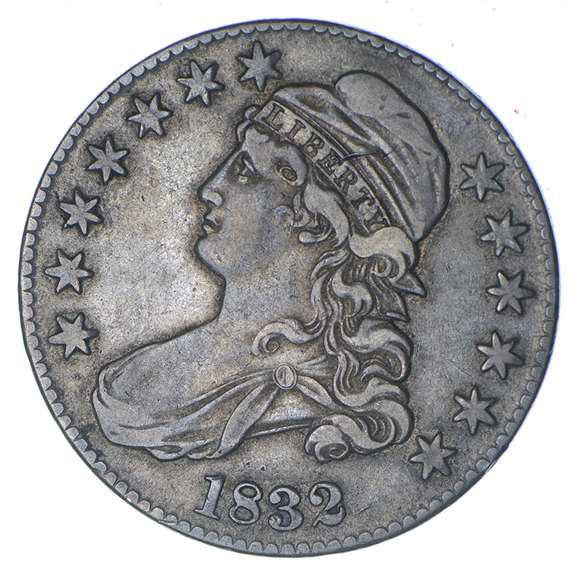 1832 Capped Bust Half Dollar - Circulated