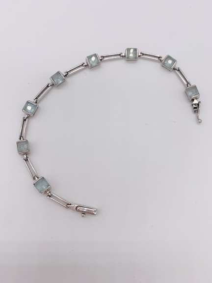 14kt Gold & Gemstone Bracelet