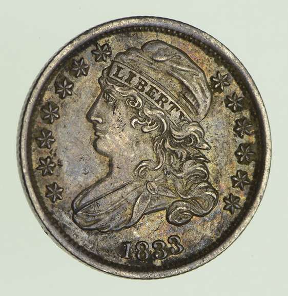 1833 Capped Bust Dime - Circulated