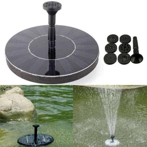 7V Solar Power Floating Brushless Water Pump