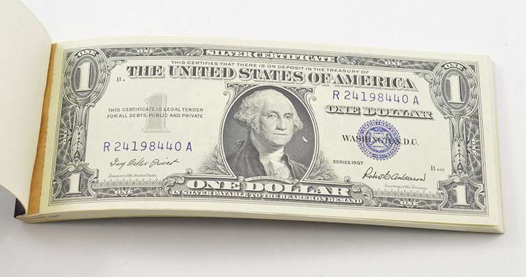(20) 1957 $1 Silver Certificate Consecutive Run & (1) 1950 $5 FR Note
