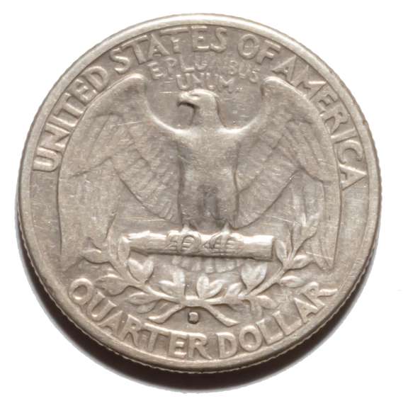 1932 D Key Washington Quarter