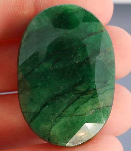 Large 147.3ct forest green Emerald