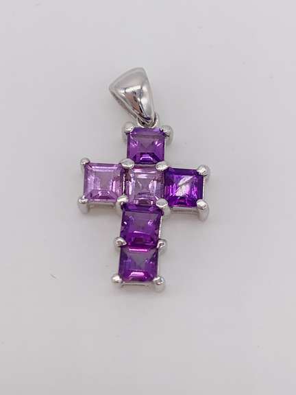 14kt Gold & Amethyst Pendant