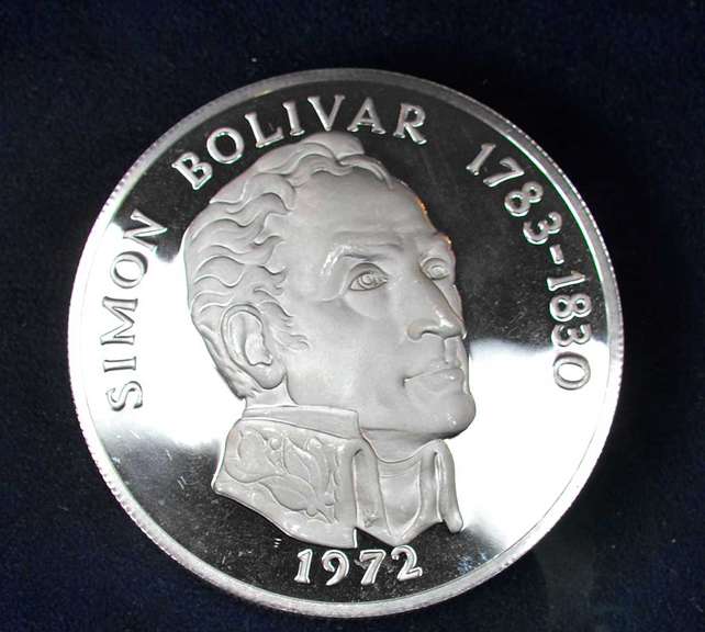 1972 Proof 20 Balboas Republic De Panama
