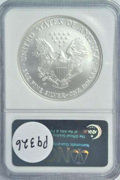 Perfect 2007-W EARLY RELEASES $1 Silver Eagle. NGC MS70
