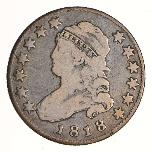 1818 Capped Bust Quarter - Circulated