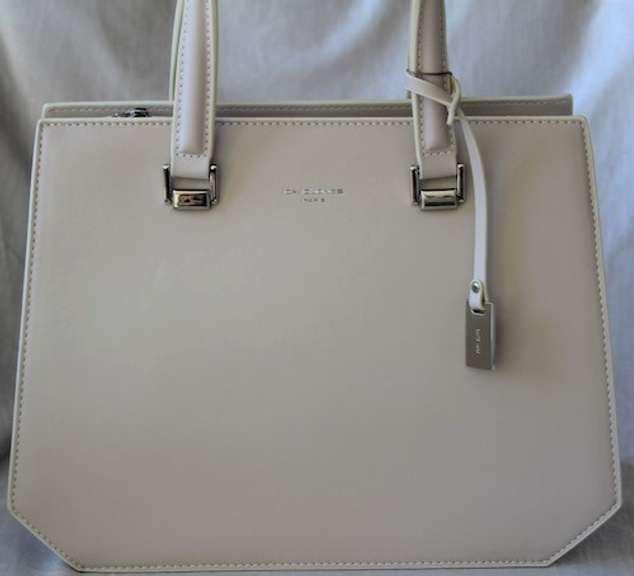 New Arrival Cream Color Hand Bag By David Jones