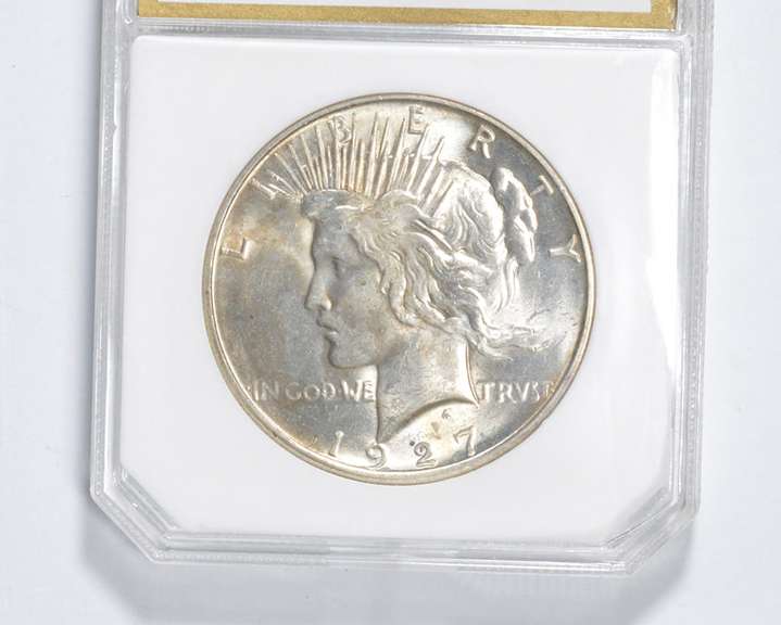 1927-D Peace Silver Dollar