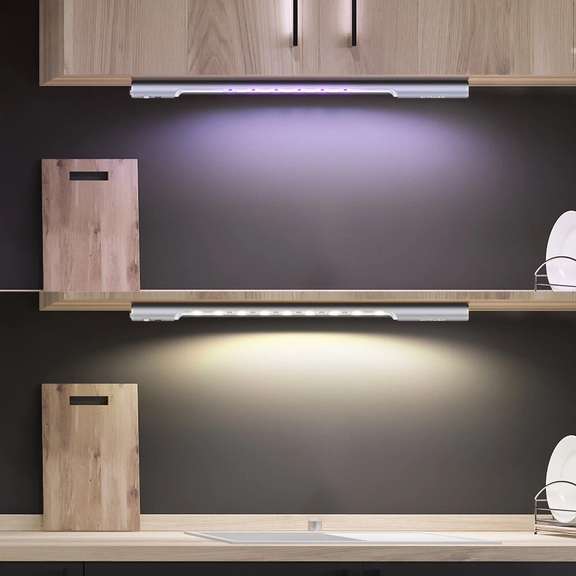 Light & PIR Sensor USB UV Cabinet Light Sterilizer