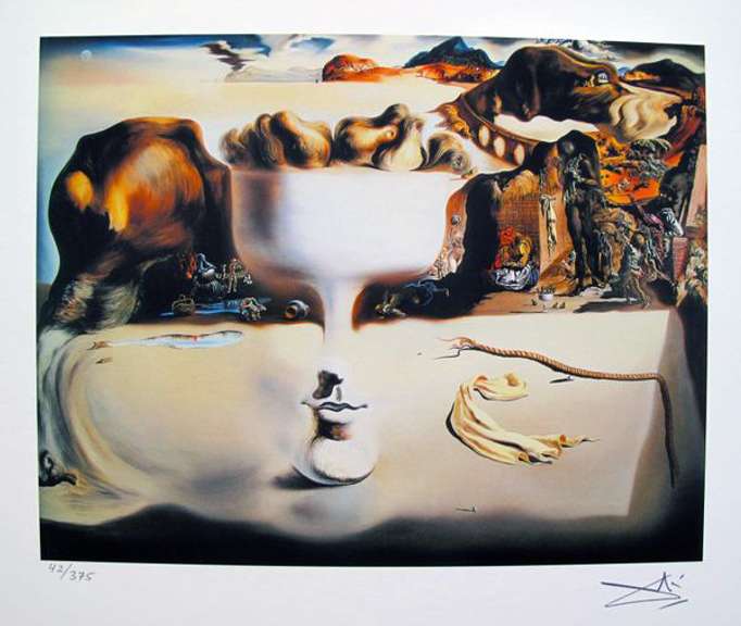 Salvador Dali, Apparition Of Face