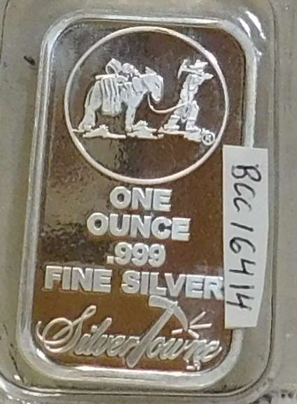 One Ounce Silver Bar - Silver Towne