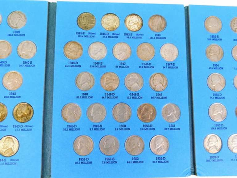 Jefferson Nickel Set 1938-1961
