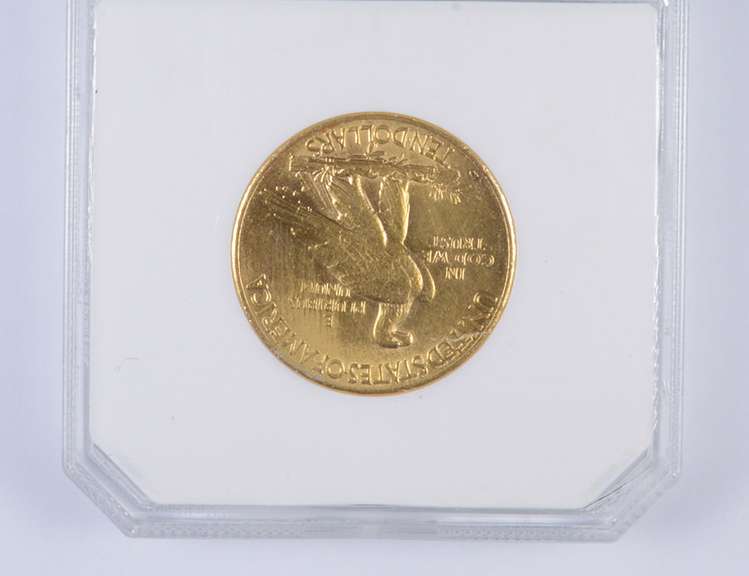 1910-D $10 Indian Head Gold Eagle