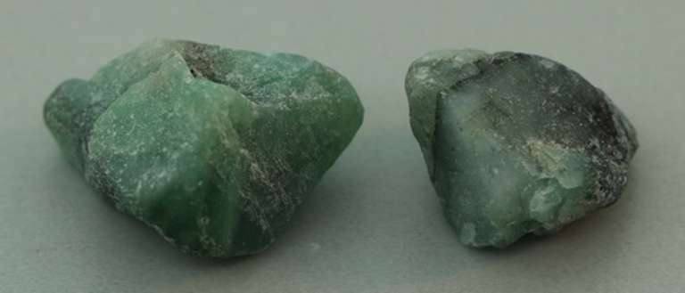 Collectors 17.45ct raw Emerald in matrix