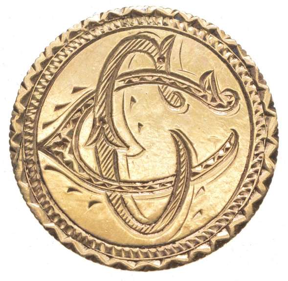 1861 $2.50 Liberty Head Gold Love Token