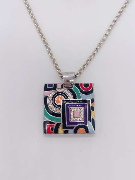 Sterling Silver Necklace & Earring Set