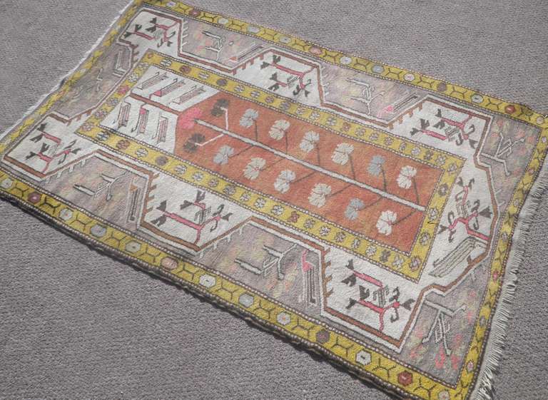 Semi Antique Shirvan Design 3.3x5.1